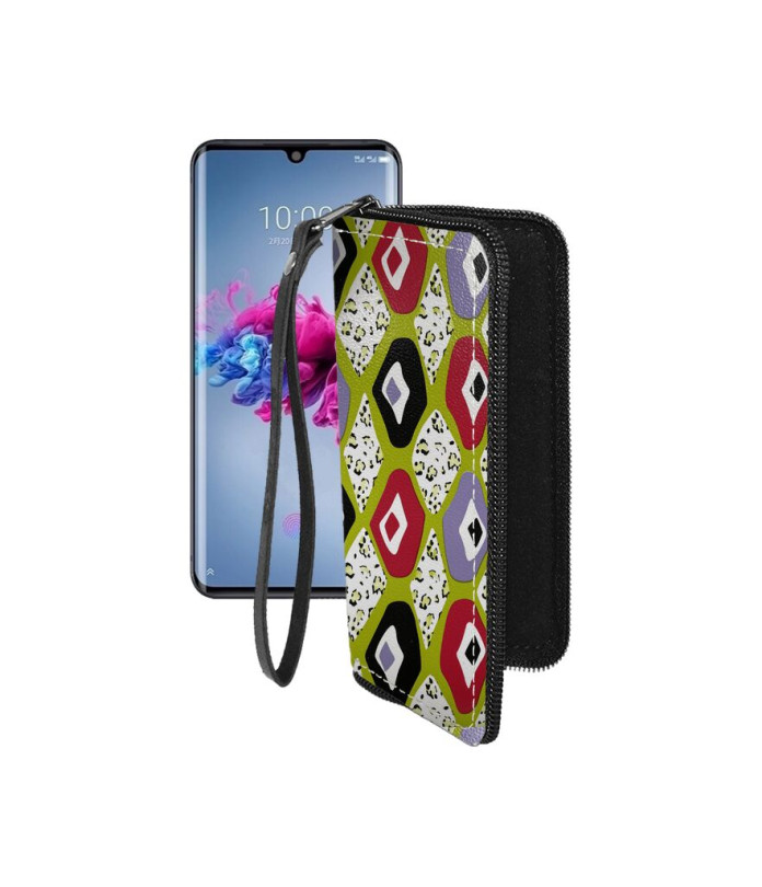 Чохол-гаманець з екошкіри для телефону ZTE Axon 11 5G