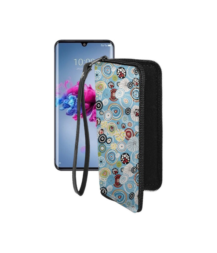 Чохол-гаманець з екошкіри для телефону ZTE Axon 11 5G