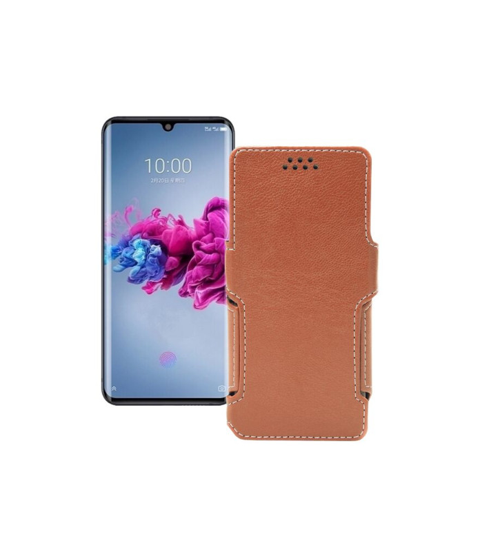 Чохол-книжка з екошкіри для телефону ZTE Axon 11 5G