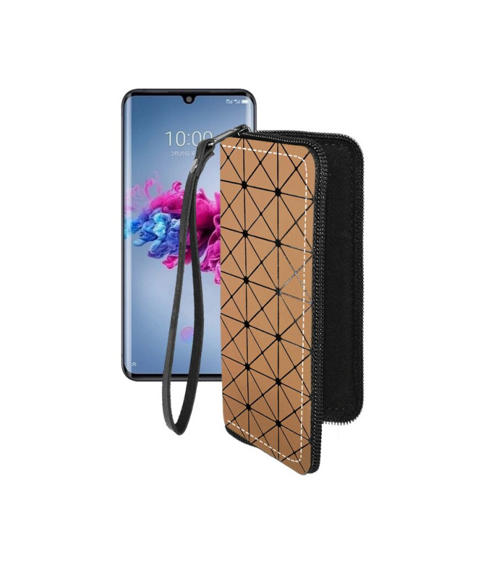 Чохол-гаманець з екошкіри для телефону ZTE Axon 11 5G