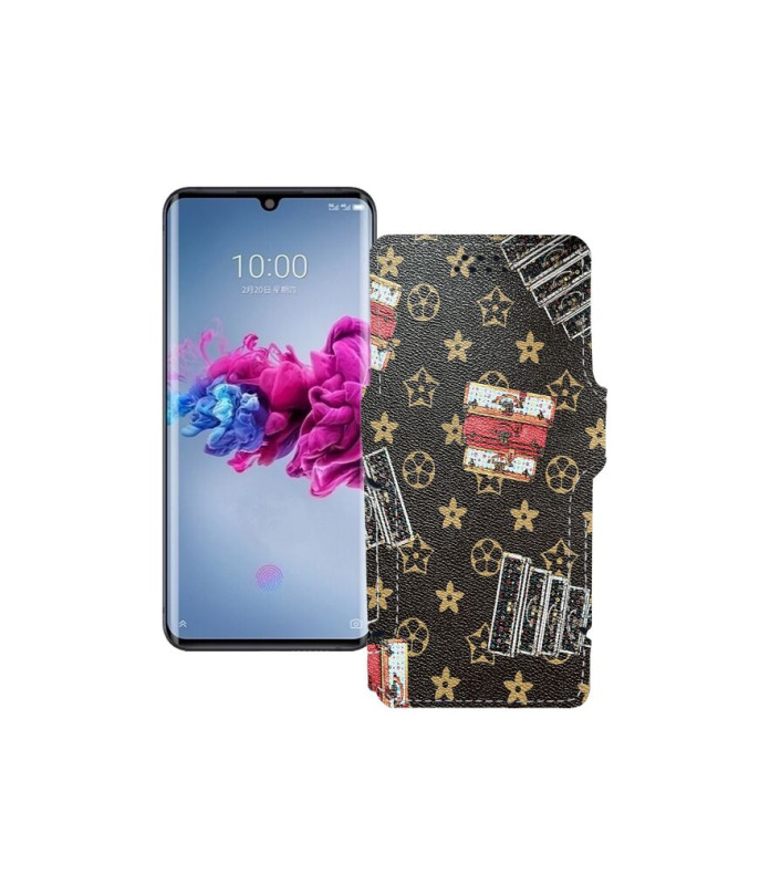 Чохол-книжка з екошкіри для телефону ZTE Axon 11 5G