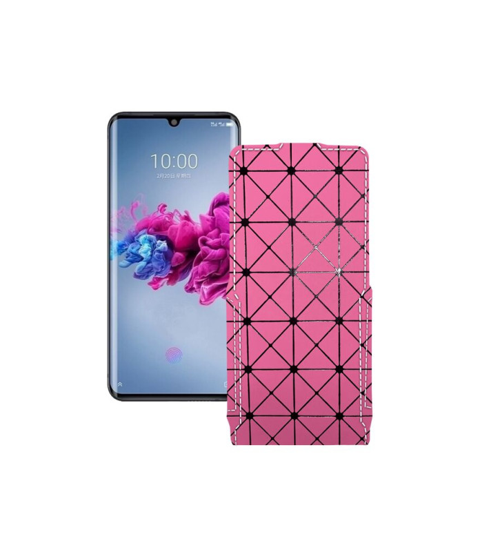Чохол-флип з екошкіри для телефону ZTE Axon 11 5G