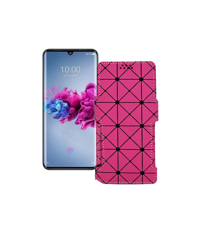 Чохол-книжка з екошкіри для телефону ZTE Axon 11 5G