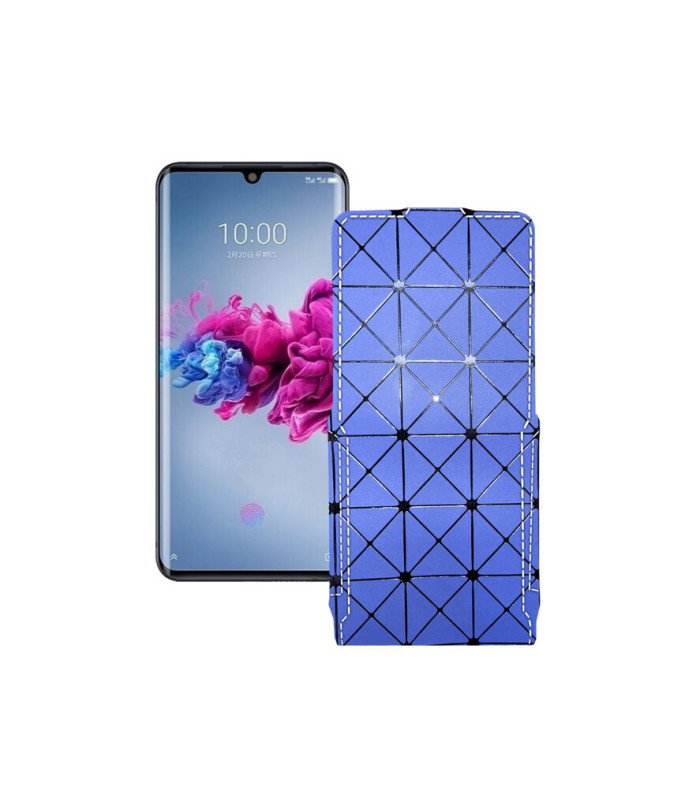 Чохол-флип з екошкіри для телефону ZTE Axon 11 5G