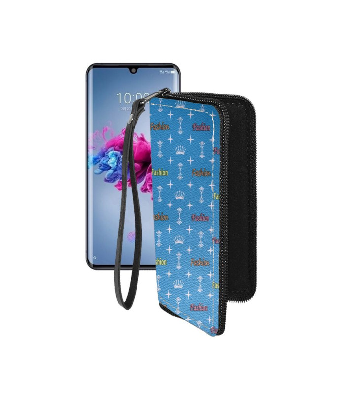 Чохол-гаманець з екошкіри для телефону ZTE Axon 11 5G