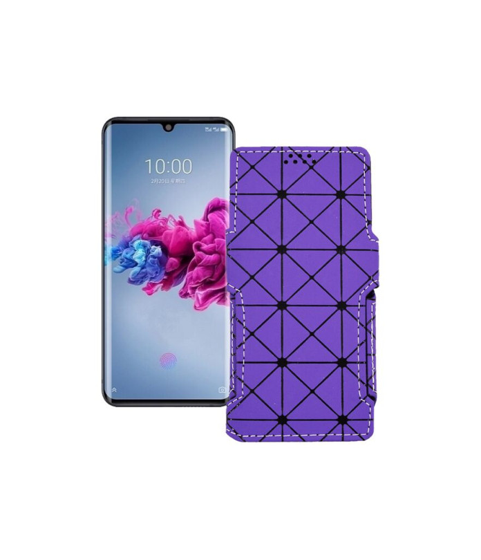 Чохол-книжка з екошкіри для телефону ZTE Axon 11 5G