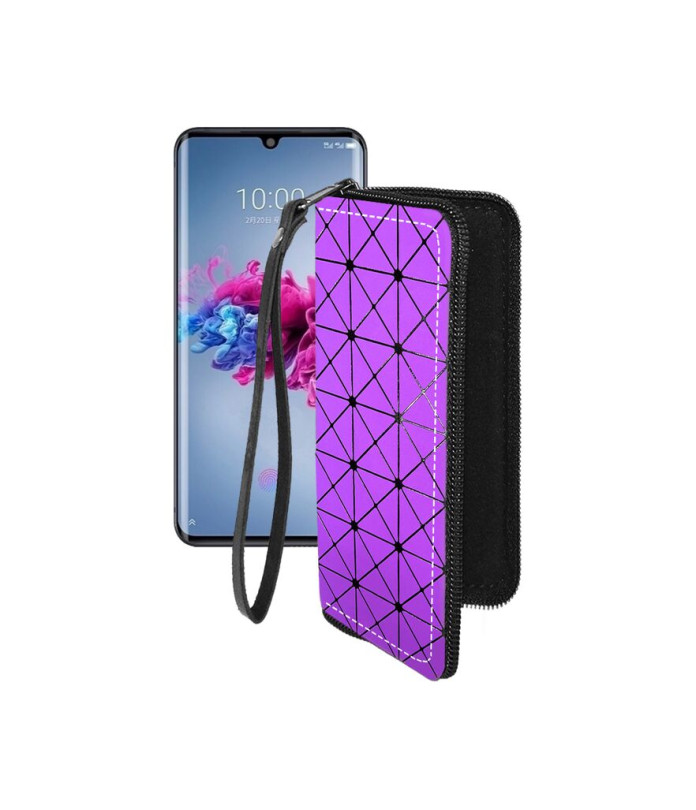 Чохол-гаманець з екошкіри для телефону ZTE Axon 11 5G