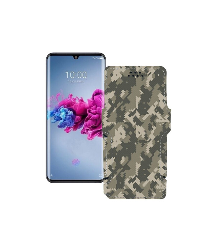 Чохол-книжка з екошкіри для телефону ZTE Axon 11 5G