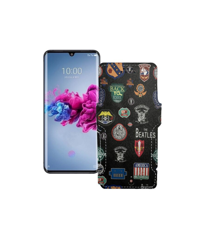 Чохол-книжка з екошкіри для телефону ZTE Axon 11 5G