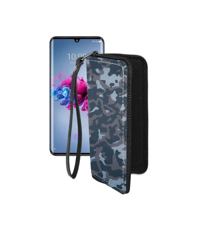 Чохол-гаманець з екошкіри для телефону ZTE Axon 11 5G