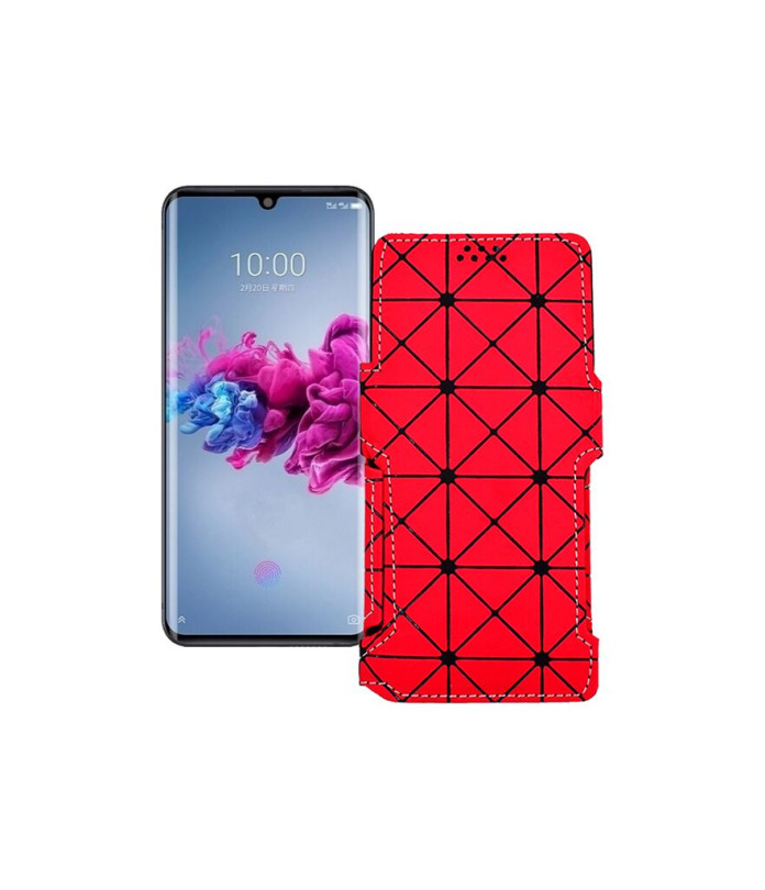 Чохол-книжка з екошкіри для телефону ZTE Axon 11 5G