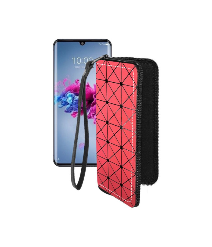 Чохол-гаманець з екошкіри для телефону ZTE Axon 11 5G