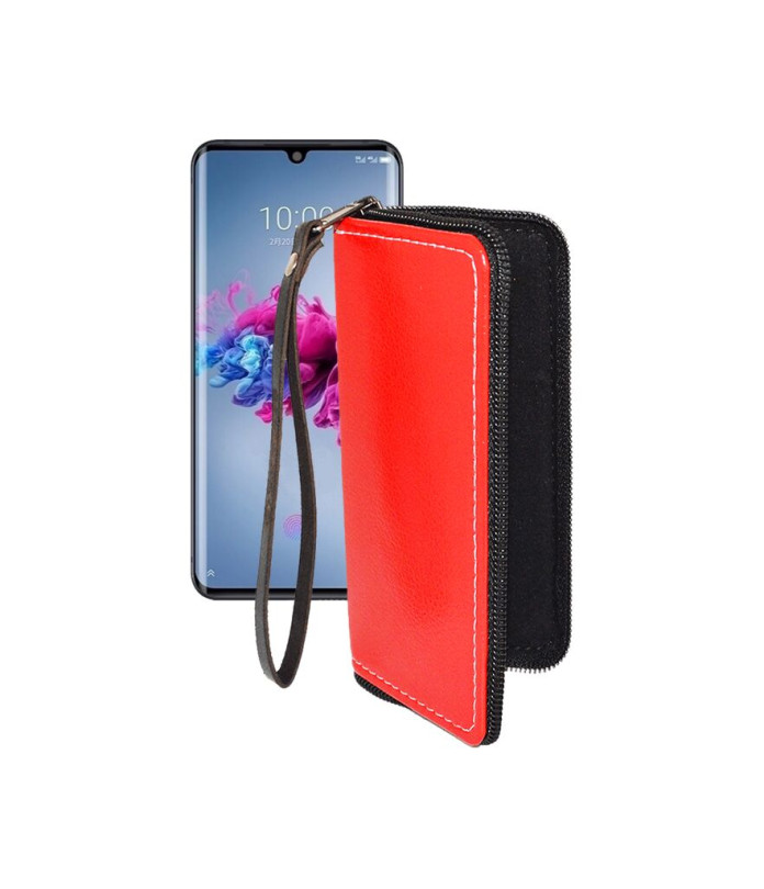 Чохол-гаманець з екошкіри для телефону ZTE Axon 11 5G