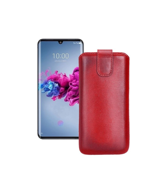 Витяжка зі шкіри для телефону ZTE Axon 11 5G