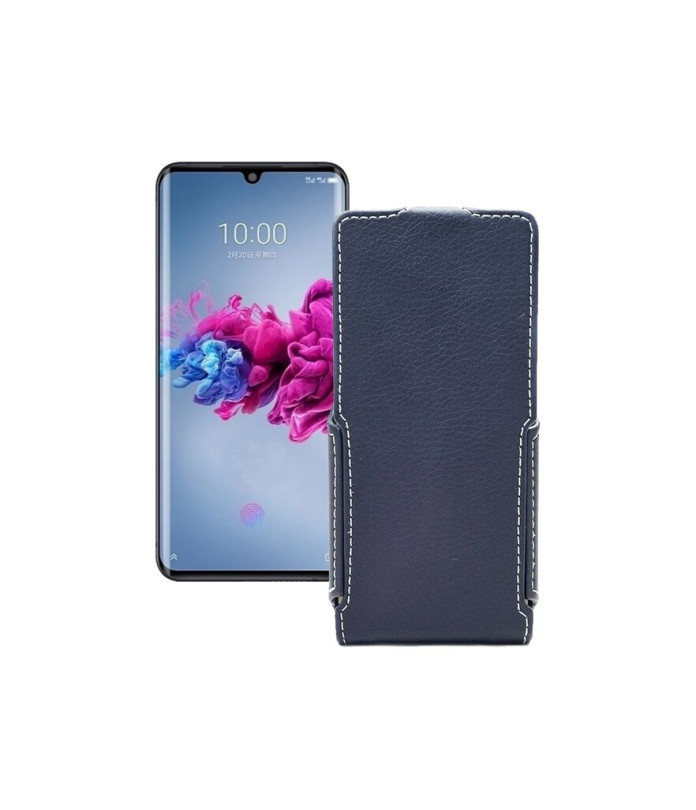 Чохол-флип з екошкіри для телефону ZTE Axon 11 5G