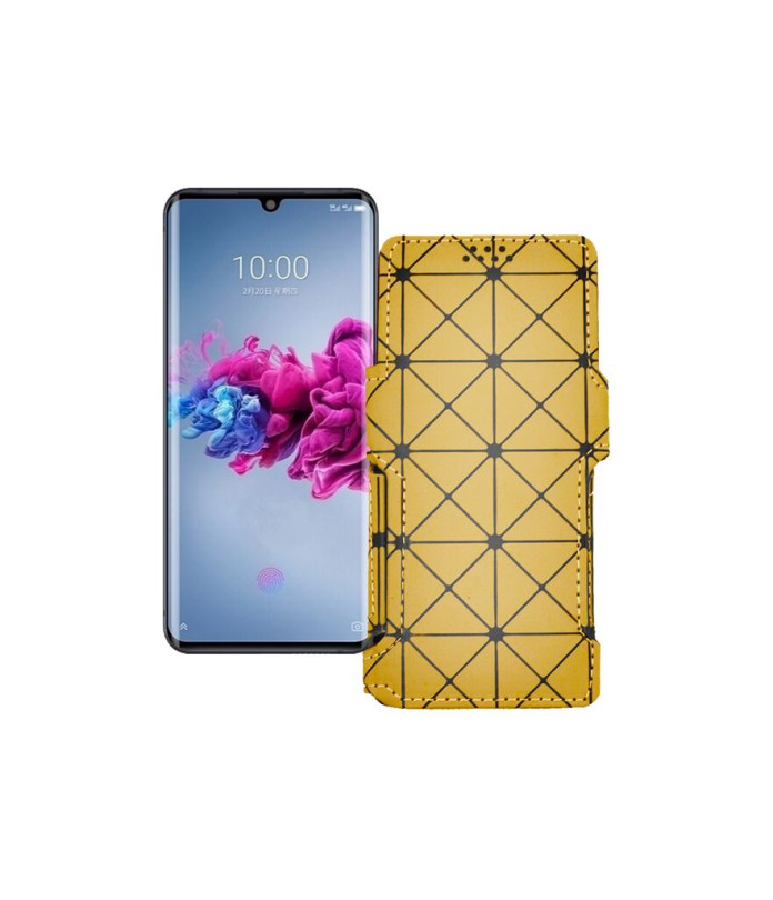 Чохол-книжка з екошкіри для телефону ZTE Axon 11 5G