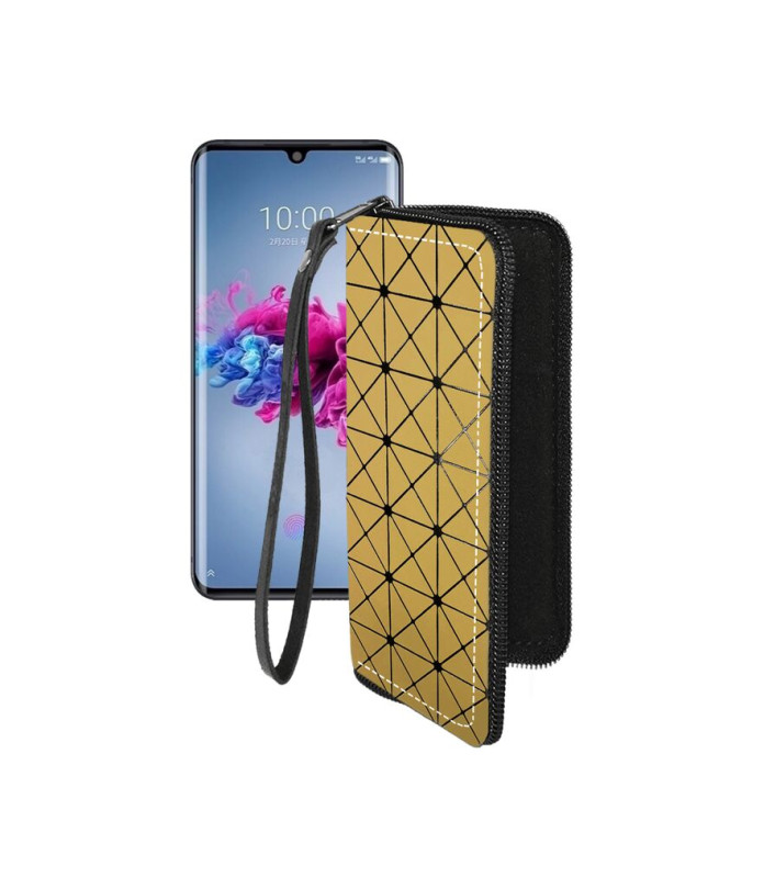 Чохол-гаманець з екошкіри для телефону ZTE Axon 11 5G