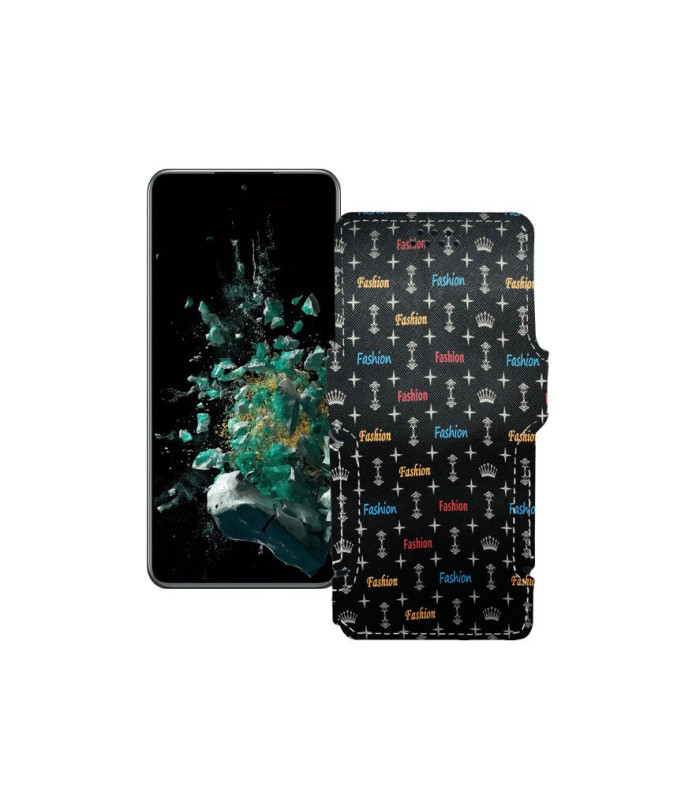 Чохол-книжка з екошкіри для телефону OnePlus Ace Pro