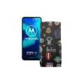 Чохол-флип з екошкіри для телефону Motorola Moto G8