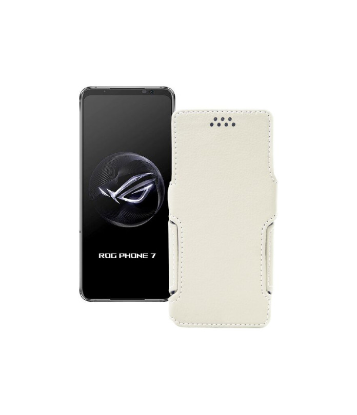 Чохол-книжка з екошкіри для телефону Asus ROG Phone 7