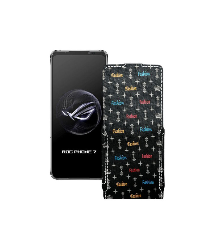 Чохол-флип з екошкіри для телефону Asus ROG Phone 7