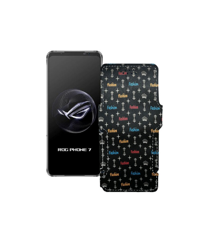 Чохол-книжка з екошкіри для телефону Asus ROG Phone 7