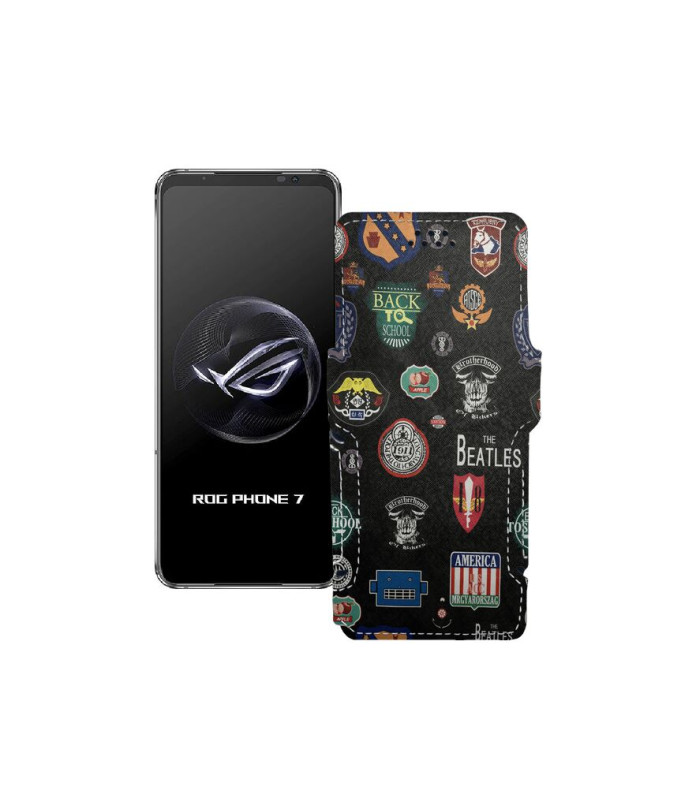 Чохол-книжка з екошкіри для телефону Asus ROG Phone 7