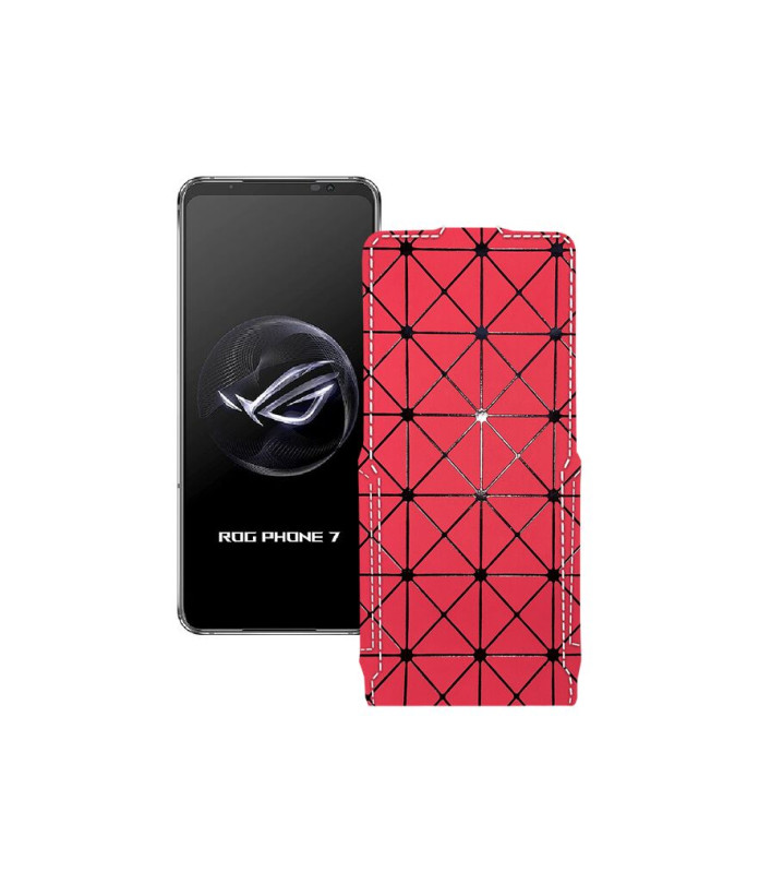 Чохол-флип з екошкіри для телефону Asus ROG Phone 7