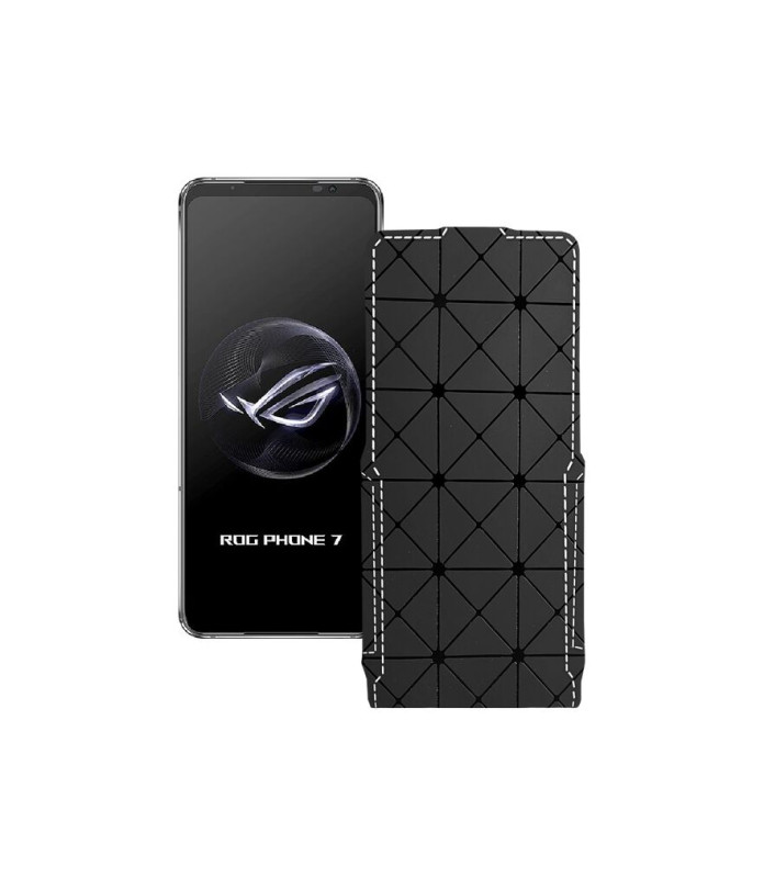 Чохол-флип з екошкіри для телефону Asus ROG Phone 7