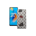 Чохол-флип з екошкіри для телефону OPPO A74