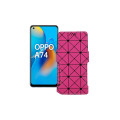 Чохол-книжка з екошкіри для телефону OPPO A74