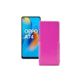 Чохол-флип з екошкіри для телефону OPPO A74