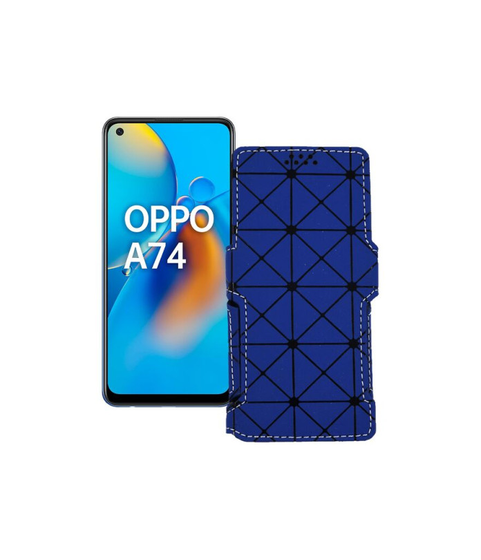 Чохол-книжка з екошкіри для телефону OPPO A74