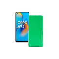 Чохол-флип з екошкіри для телефону OPPO A74