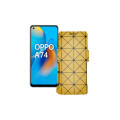 Чохол-книжка з екошкіри для телефону OPPO A74