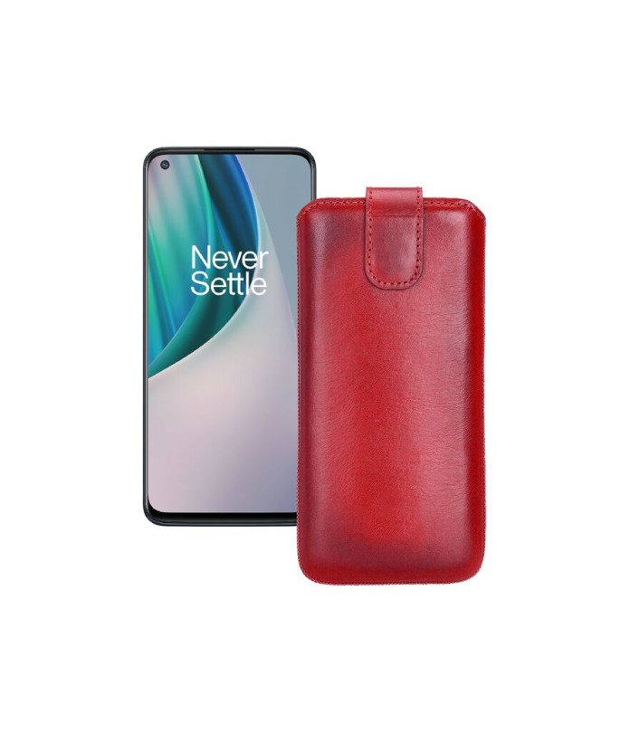 Витяжка зі шкіри для телефону OnePlus Nord N10 5G 2020