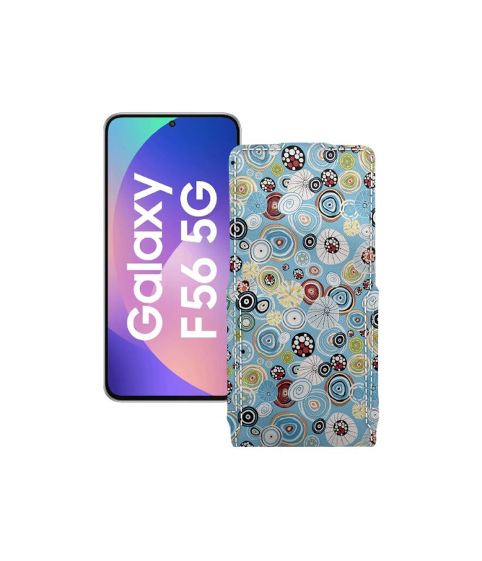Чохол-флип з екошкіри для телефону Samsung Galaxy F56 5G (E566)
