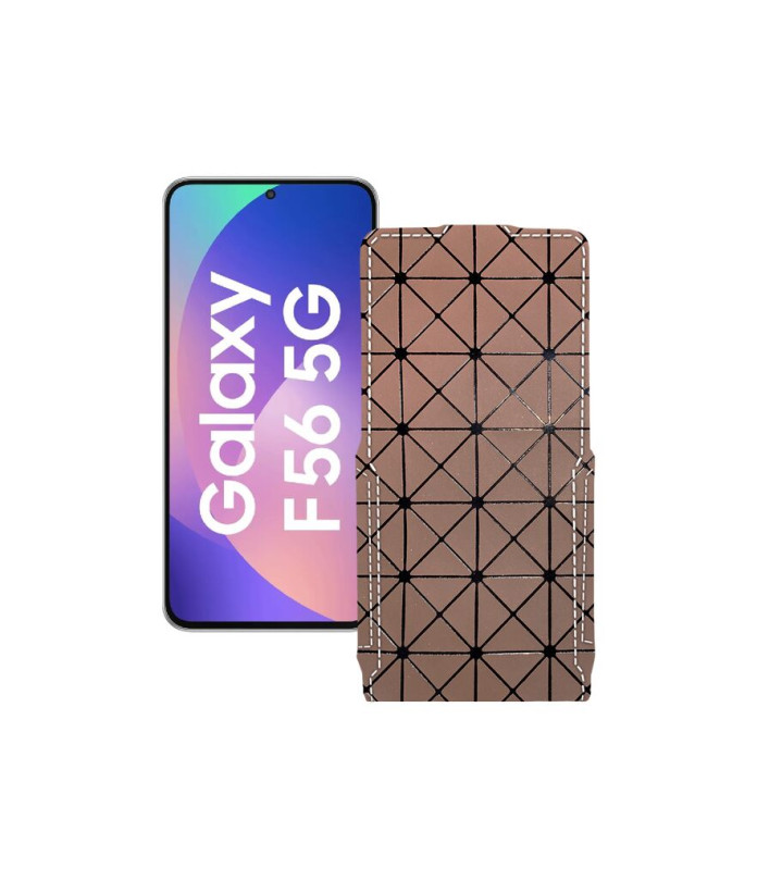 Чохол-флип з екошкіри для телефону Samsung Galaxy F56 5G (E566)