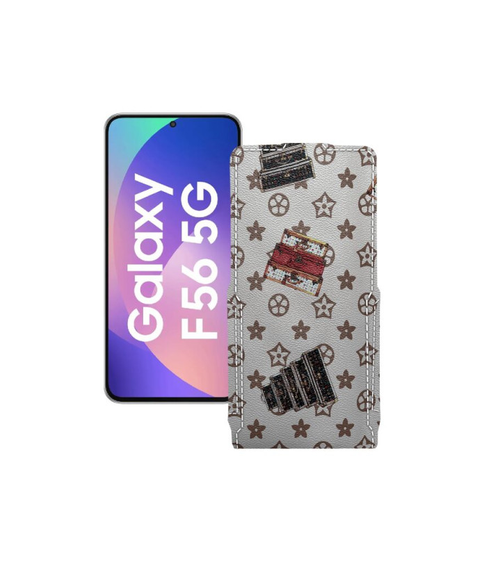 Чохол-флип з екошкіри для телефону Samsung Galaxy F56 5G (E566)