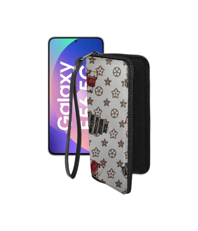 Чохол-гаманець з екошкіри для телефону Samsung Galaxy F56 5G (E566)