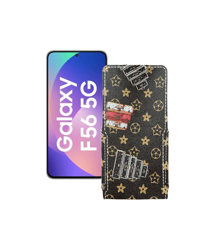 Чохол-флип з екошкіри для телефону Samsung Galaxy F56 5G (E566)