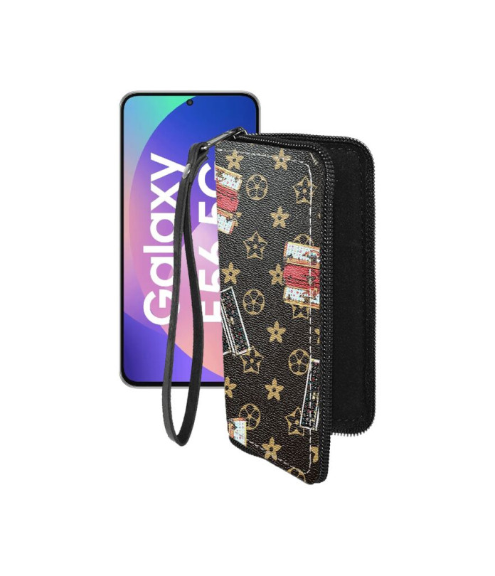 Чохол-гаманець з екошкіри для телефону Samsung Galaxy F56 5G (E566)