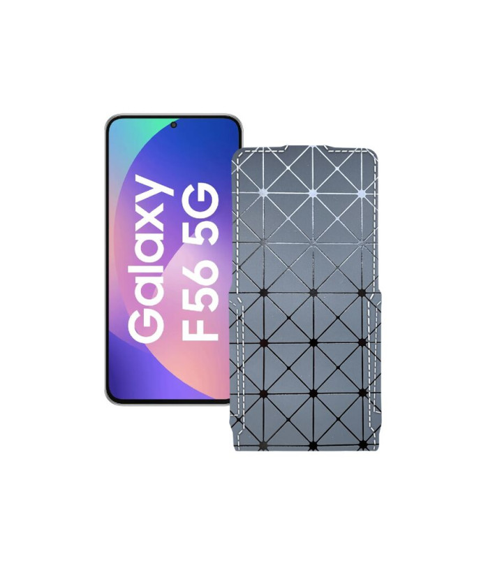 Чохол-флип з екошкіри для телефону Samsung Galaxy F56 5G (E566)