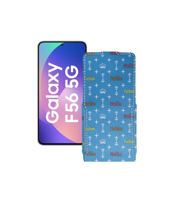 Чохол-флип з екошкіри для телефону Samsung Galaxy F56 5G (E566)