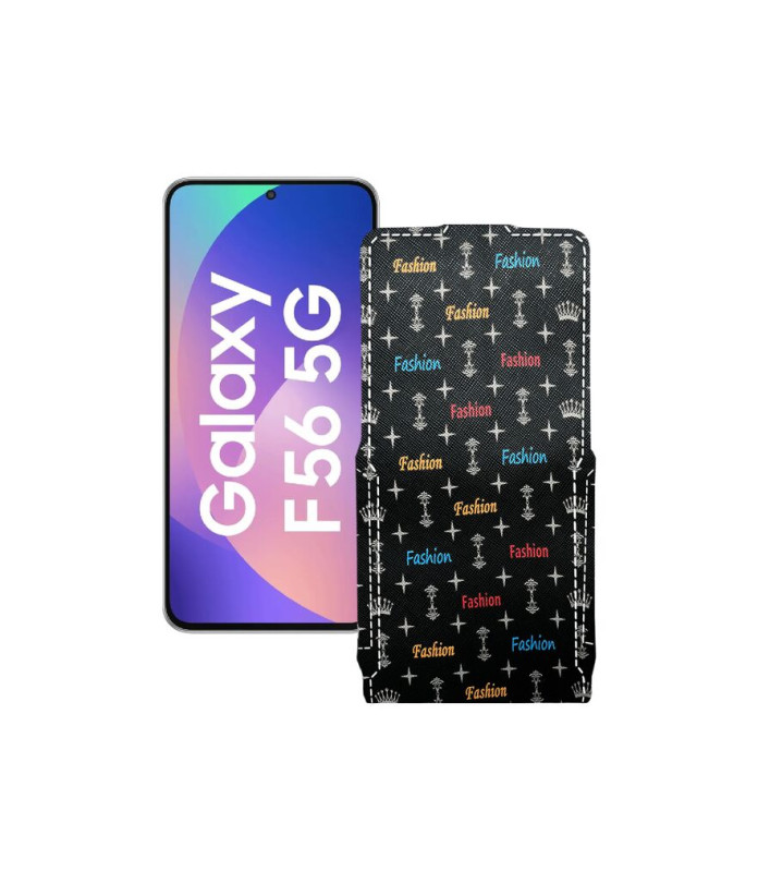 Чохол-флип з екошкіри для телефону Samsung Galaxy F56 5G (E566)
