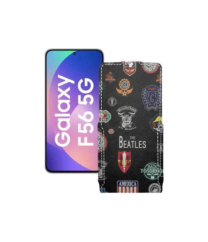 Чохол-флип з екошкіри для телефону Samsung Galaxy F56 5G (E566)