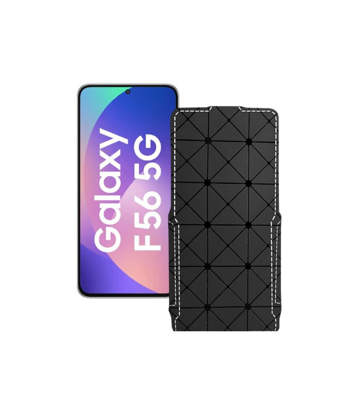 Чохол-флип з екошкіри для телефону Samsung Galaxy F56 5G (E566)