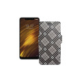 Чохол-книжка з екошкіри для телефону Xiaomi Pocophone F1