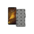 Чохол-книжка з екошкіри для телефону Xiaomi Pocophone F1