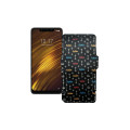 Чохол-книжка з екошкіри для телефону Xiaomi Pocophone F1